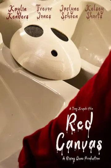 Red Canvas Poster