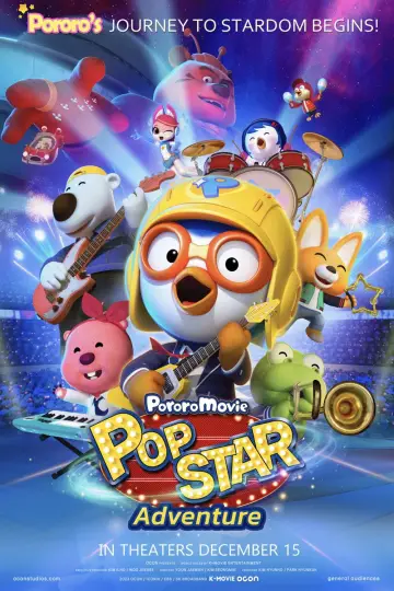 Poster to the movie "Pororo: Popstar Adventure" #1053864