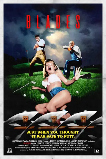 Poster to the movie "Blades" #1133505