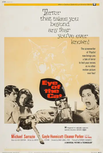 Poster to the movie "Eye of the Cat" #1042760