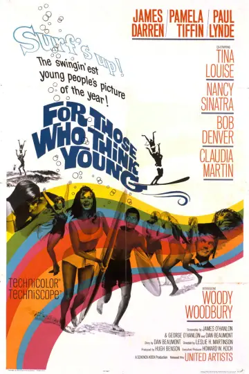 Poster to the movie "For Those Who Think Young" #1792155