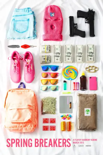 Poster to the movie "Spring Breakers" #868361