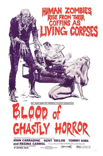 Poster to the movie "Blood of Ghastly Horror" #1623062