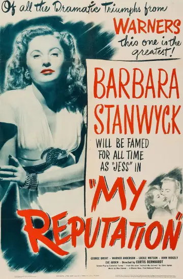 Poster to the movie "My Reputation" #734655