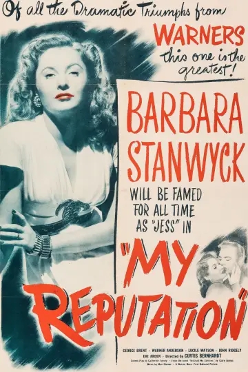 Poster to the movie "My Reputation" #734656