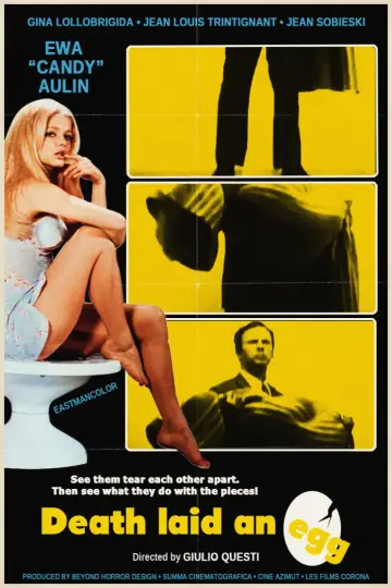 Poster to the movie "Death Laid an Egg" #1647731