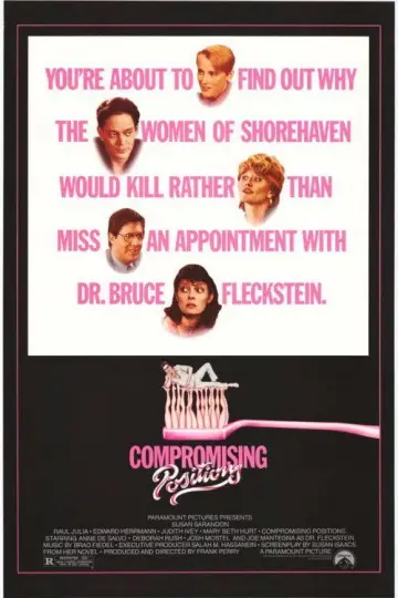 Poster to the movie "Compromising Positions" #1128708