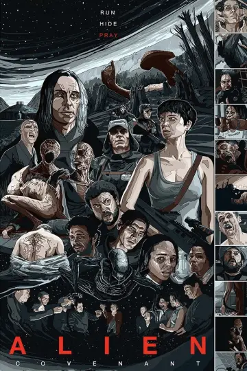 Poster to the movie "Alien: Covenant" #674444