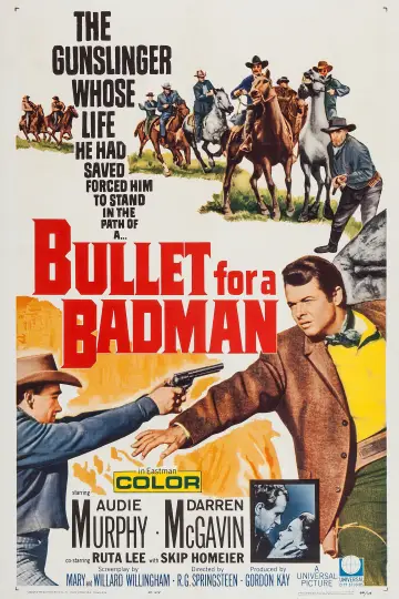 Poster to the movie "Bullet for a Badman" #1860288