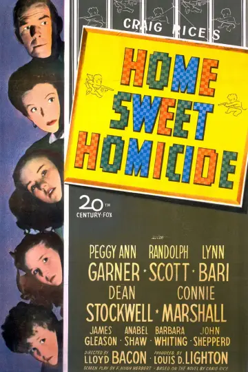 Poster to the movie "Home Sweet Homicide" #1573034