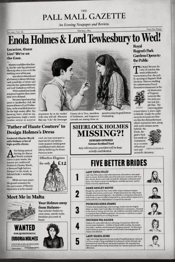 Poster to the movie "Enola Holmes 3" #1815441