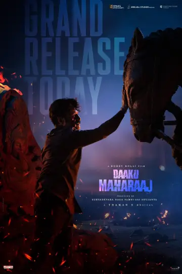 Poster to the movie "Daaku Maharaaj" #1591172