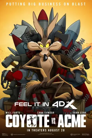 Poster to the movie "Coyote vs. Acme" #1205784