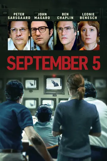 Poster to the movie "September 5" #619621