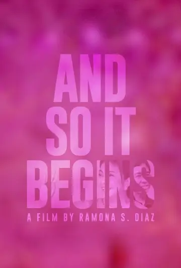 Poster to the movie "And So It Begins" #197651