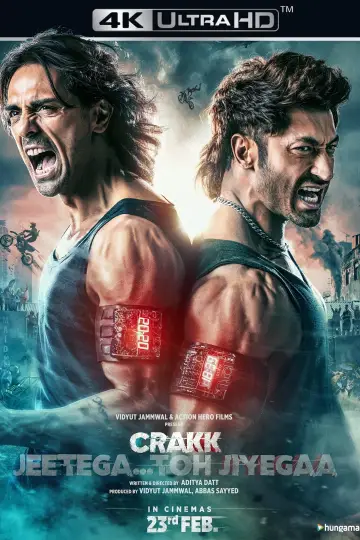 Poster to the movie "Crakk: Jeetega... Toh Jiyegaa" #472935