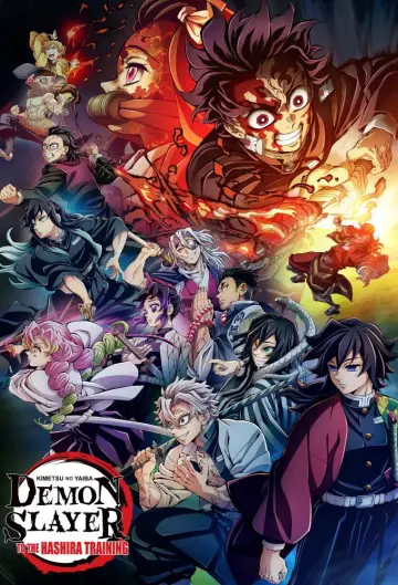 Poster to the movie "Demon Slayer: Kimetsu no Yaiba -To the Hashira Training-" #1583212
