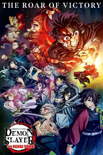 Poster to the movie "Demon Slayer: Kimetsu no Yaiba -To the Hashira Training-" #755413