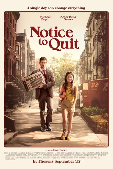 Poster to the movie "Notice to Quit" #1175682