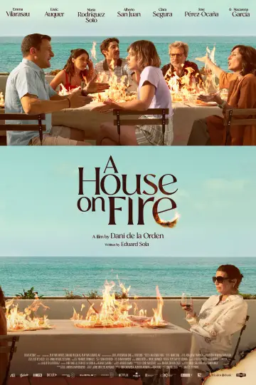 Poster to the movie "A House on Fire" #789110