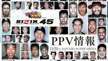 Backdrop to the movie "RIZIN 45" #199857