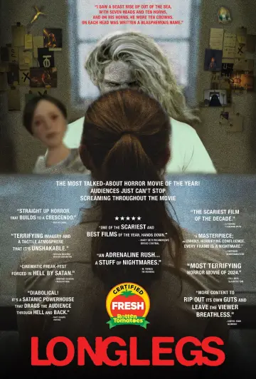 Poster to the movie "Longlegs" #554393