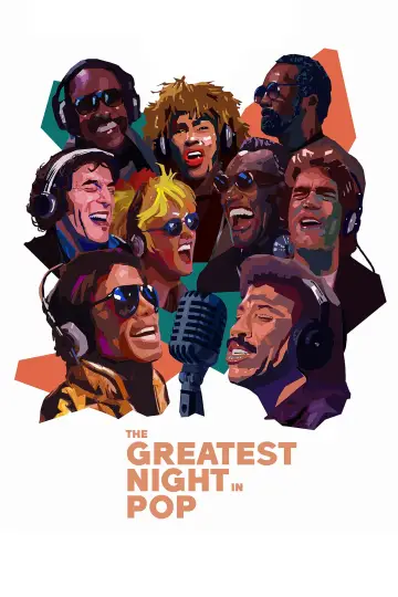 Poster to the movie "The Greatest Night in Pop" #194655