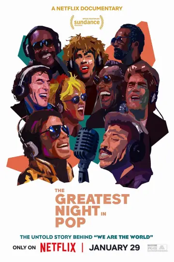Poster to the movie "The Greatest Night in Pop" #194657