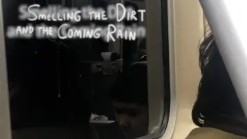 Smelling the Dirt and the Coming Rain Poster