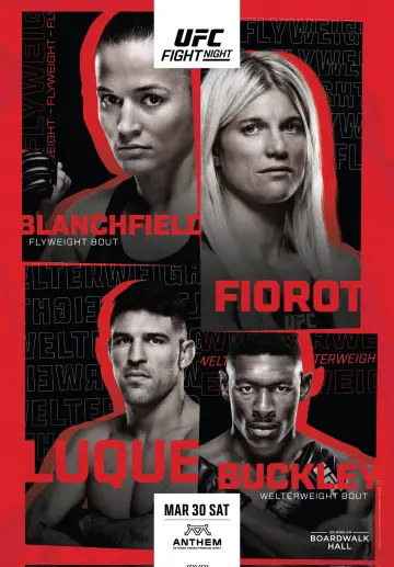 UFC on ESPN 54: Blanchfield vs. Fiorot Poster
