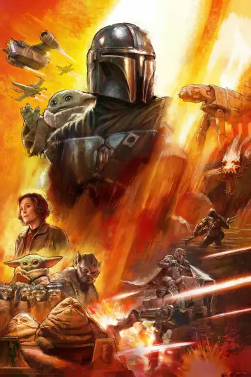 Poster to the movie "The Mandalorian and Grogu" #1177585
