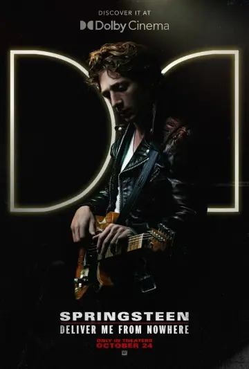 Poster to the movie "Springsteen: Deliver Me from Nowhere" #550993