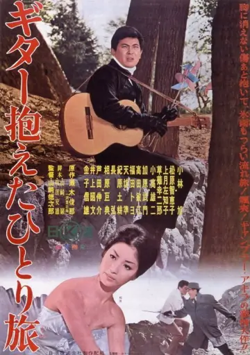 Traveling Alone with a Guitar Poster