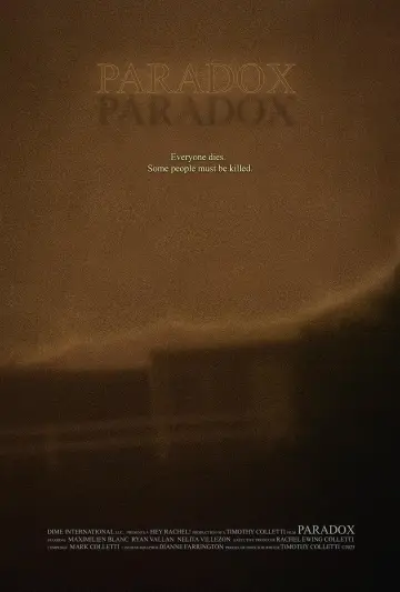 Poster to the movie "Paradox" #1189932