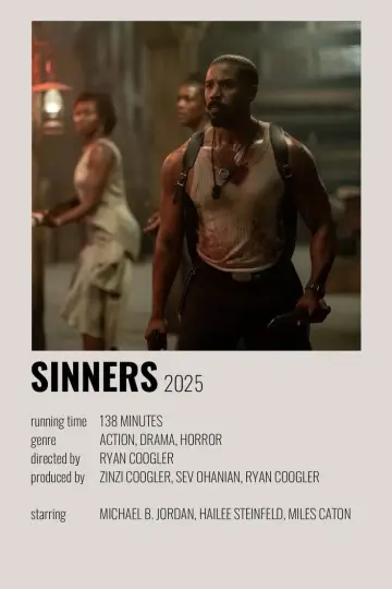 Poster to the movie "Sinners" #1815398