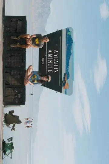 A Year in a Minute: 2023 Poster