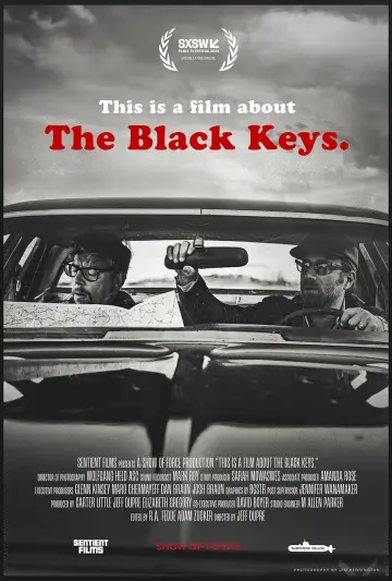 Poster to the movie "This is a Film About the Black Keys" #1015169
