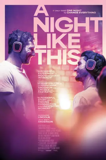 Poster to the movie "A Night Like This" #666028
