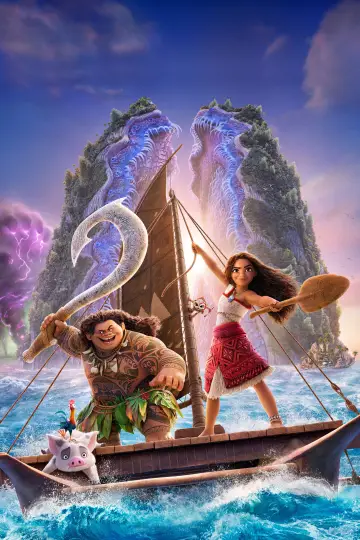 Poster to the movie "Moana 2" #547328