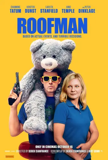 Poster to the movie "Roofman" #518271