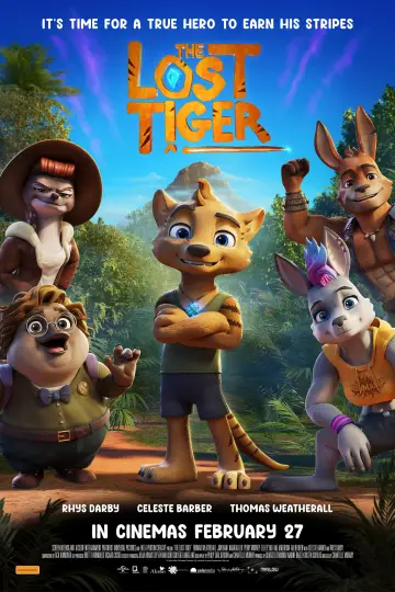 Poster to the movie "The Lost Tiger" #629614