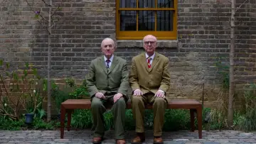 Backdrop to the movie "The Pilgrimage of Gilbert & George" #1107474