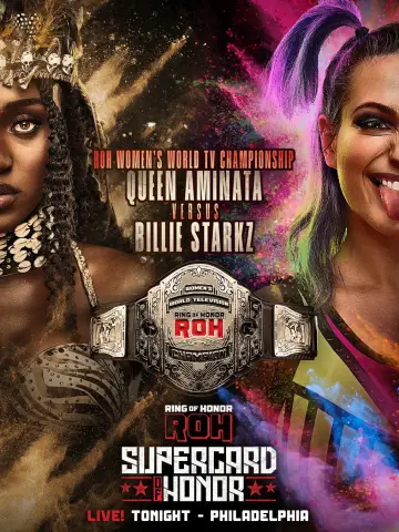 Poster to the movie "ROH: Supercard of Honor 2024" #1055466