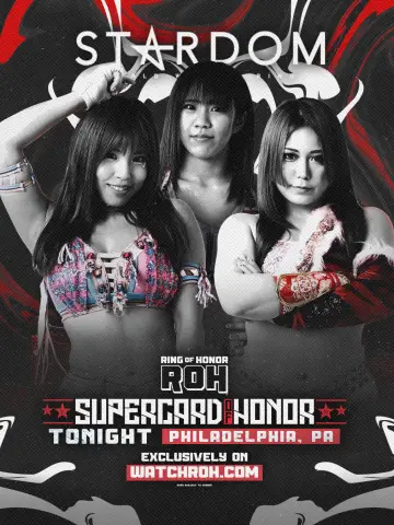 Poster to the movie "ROH: Supercard of Honor 2024" #1055469