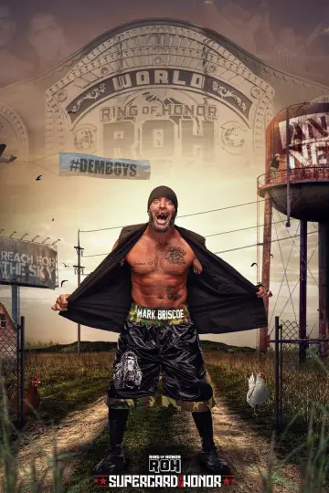 Poster to the movie "ROH: Supercard of Honor 2024" #1055471
