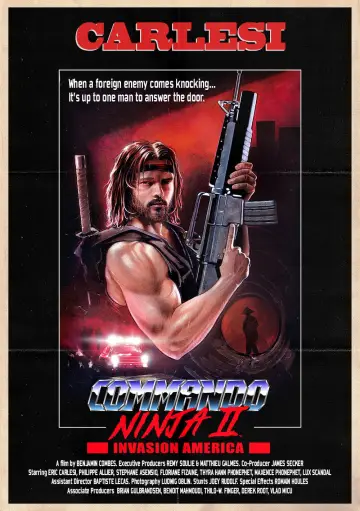 Poster to the movie "Commando Ninja 2: Invasion America" #1153260