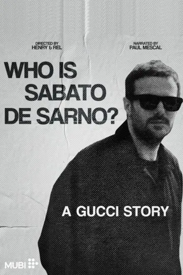 Poster to the movie "Who is Sabato De Sarno? A Gucci Story" #1058267