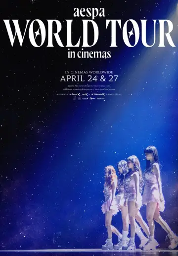 Poster to the movie "aespa: WORLD TOUR in cinemas" #464522