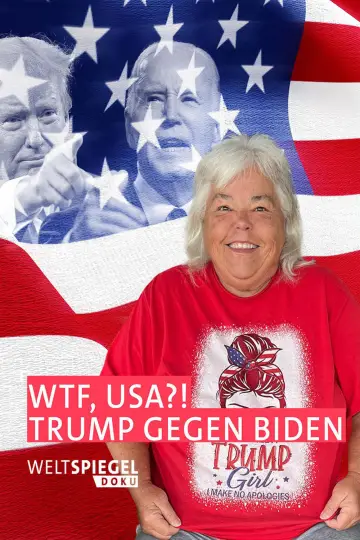 WTF, USA?! Trump vs. Biden Poster