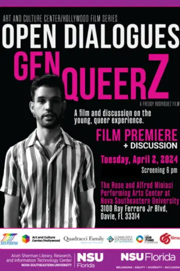 Poster to the movie "Open Dialogues: Gen QueerZ" #1082598